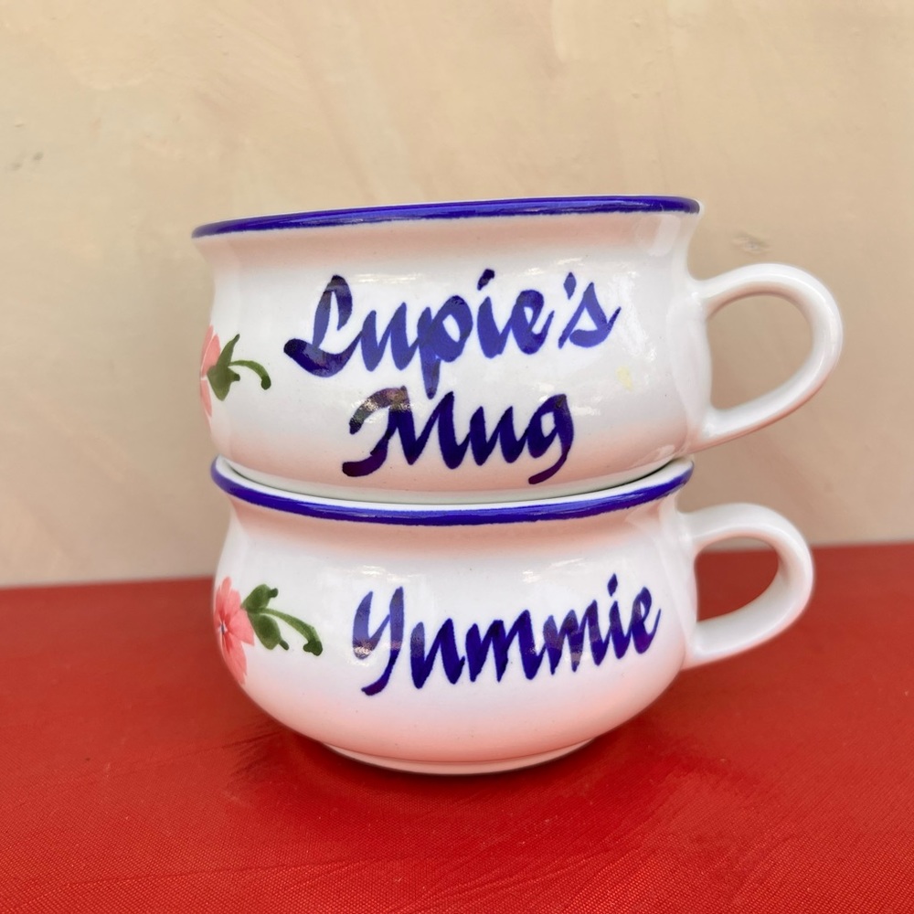 Louie’s & Yummie Mug Clay Design